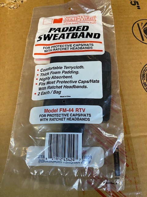 FIBRE METAL – Soft Terry Cloth Sweatbands for Hard Hats (2-Pack) BUY MORE & SAVE