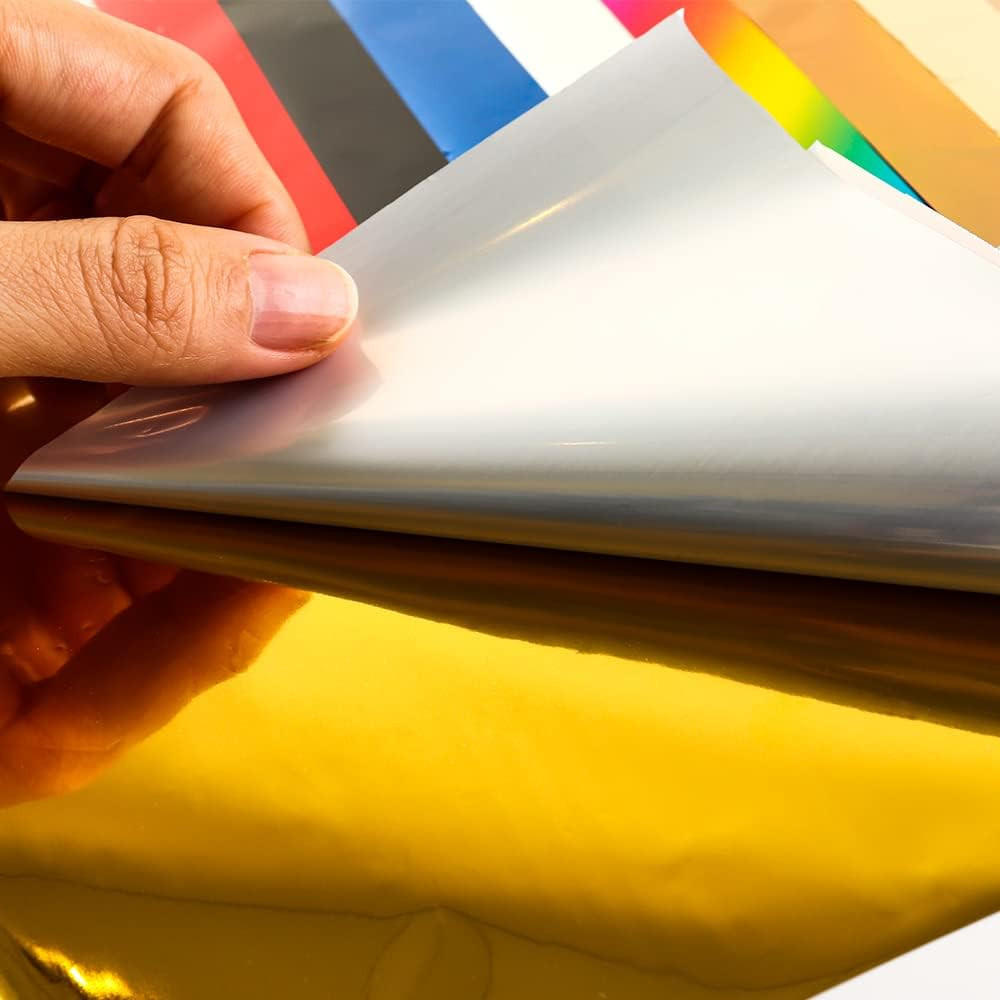 50Sheets Toner Reactive Foil Transfer Paper 7.9X11.4Inch A4 Hot Foil Paper for D