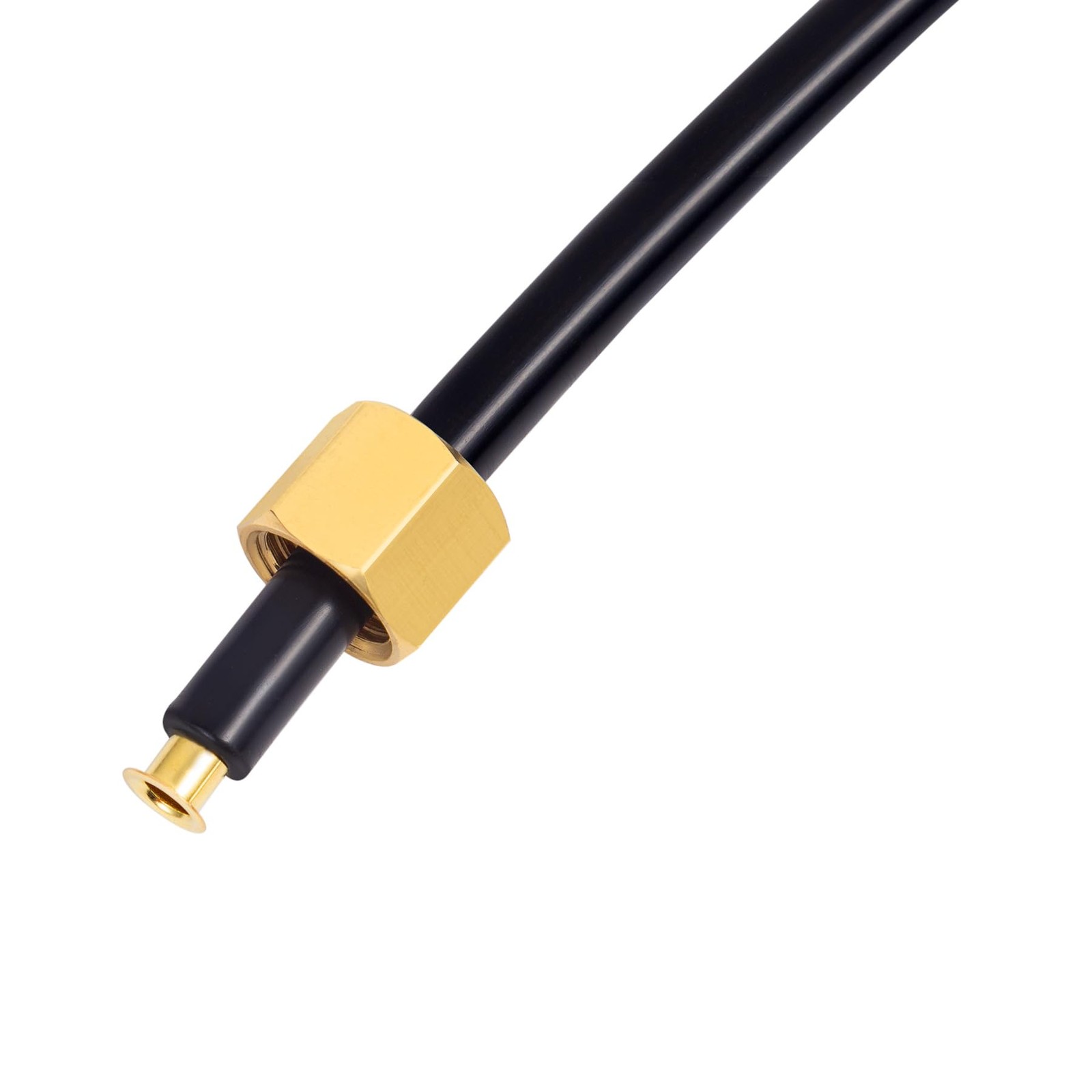 Breezliy 1/4inch Air Compressor Unloader 1/4 inch × 15 (Tube Kit), Black