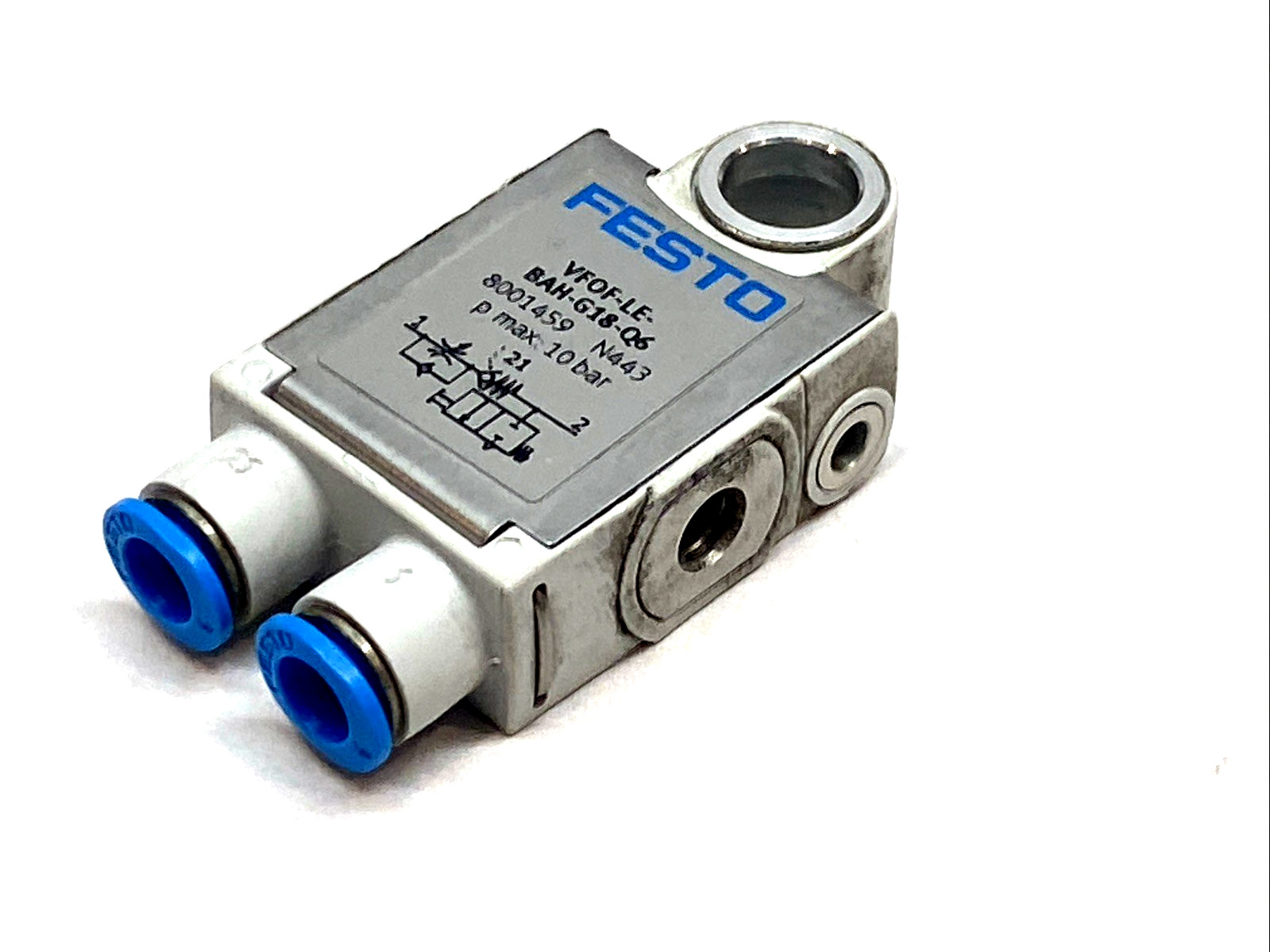 Festo VFOF-LE-BAH-G18-Q6 One-Way Flow Control Valve QS-6 G1/8 8001459