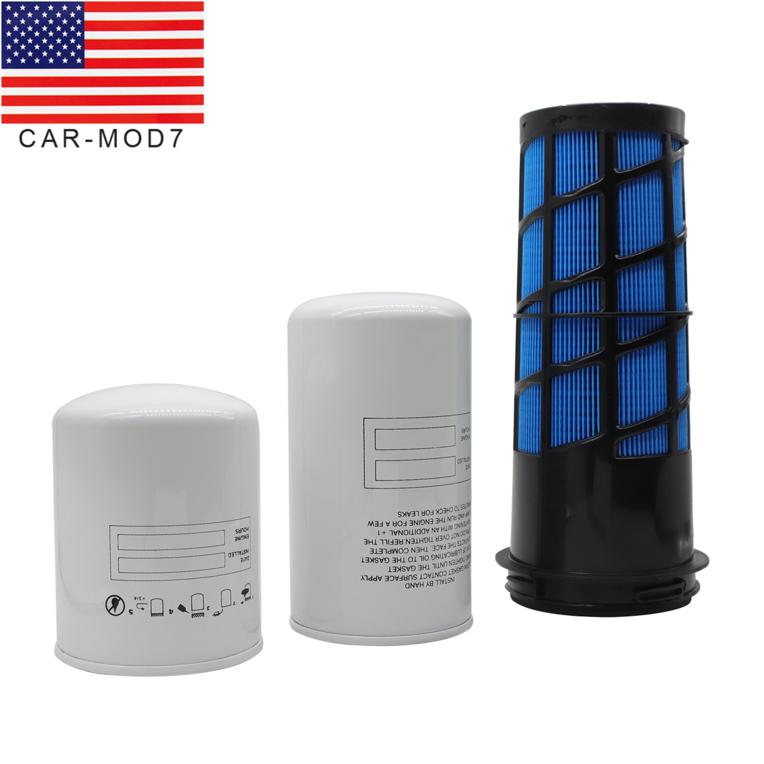 Filter Kit For Carrier Reefer 7500 7300 30-01090-05 30-00471-20 30-00463-00