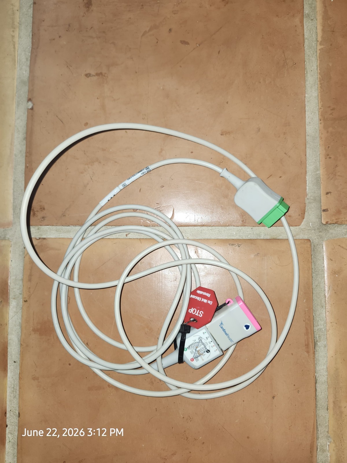 GE Dash 4000 Cables (4)