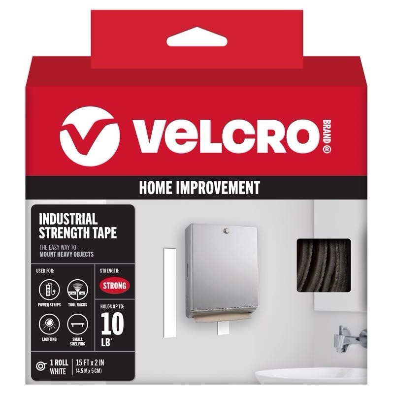 Velcro 2″ X 15′ Industrial Strength Sticky-Back Hook and Loop Fasteners