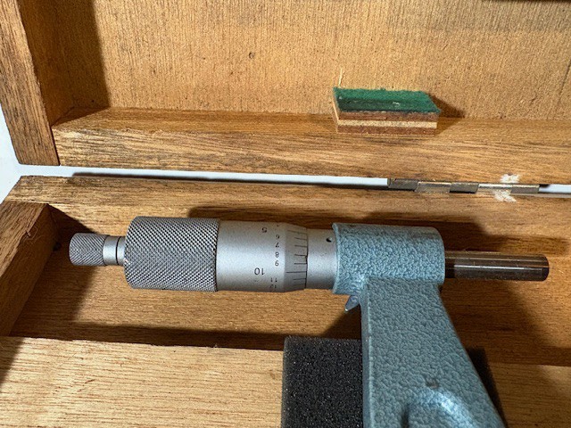 Mitutoyo No. 104-152 12-16″ Outside Micrometer 0.0001 JAPAN