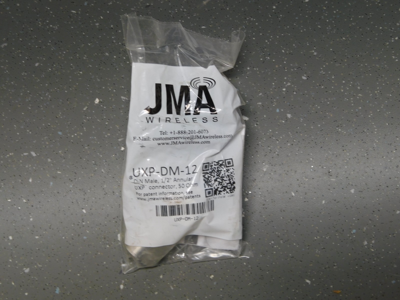 (10) JMA UXP-DM-12 DIN Male UXP 1/2″ Annular Cable Connectors 50 Ohm 4.3-10