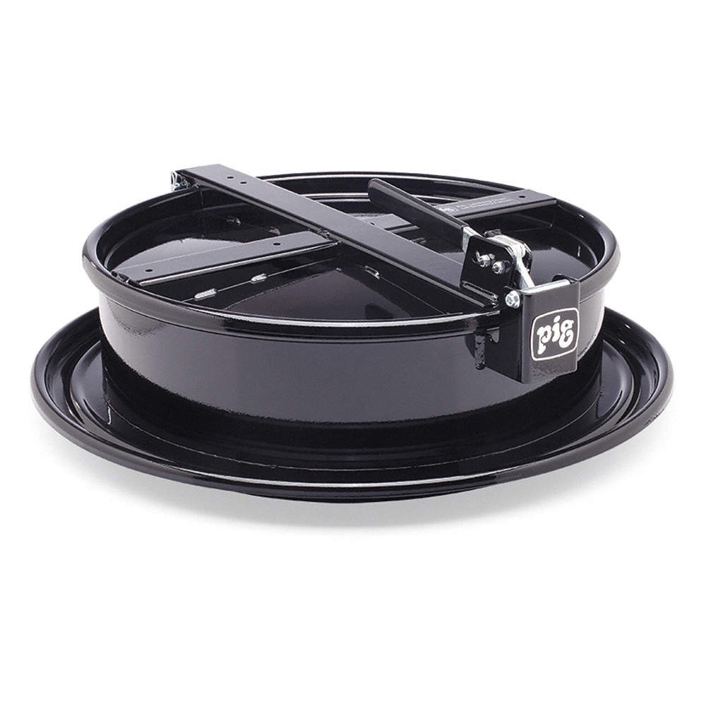 PIG DRM1212-BK Drum Funnel,Black,Steel,Not Applicable 45GN82