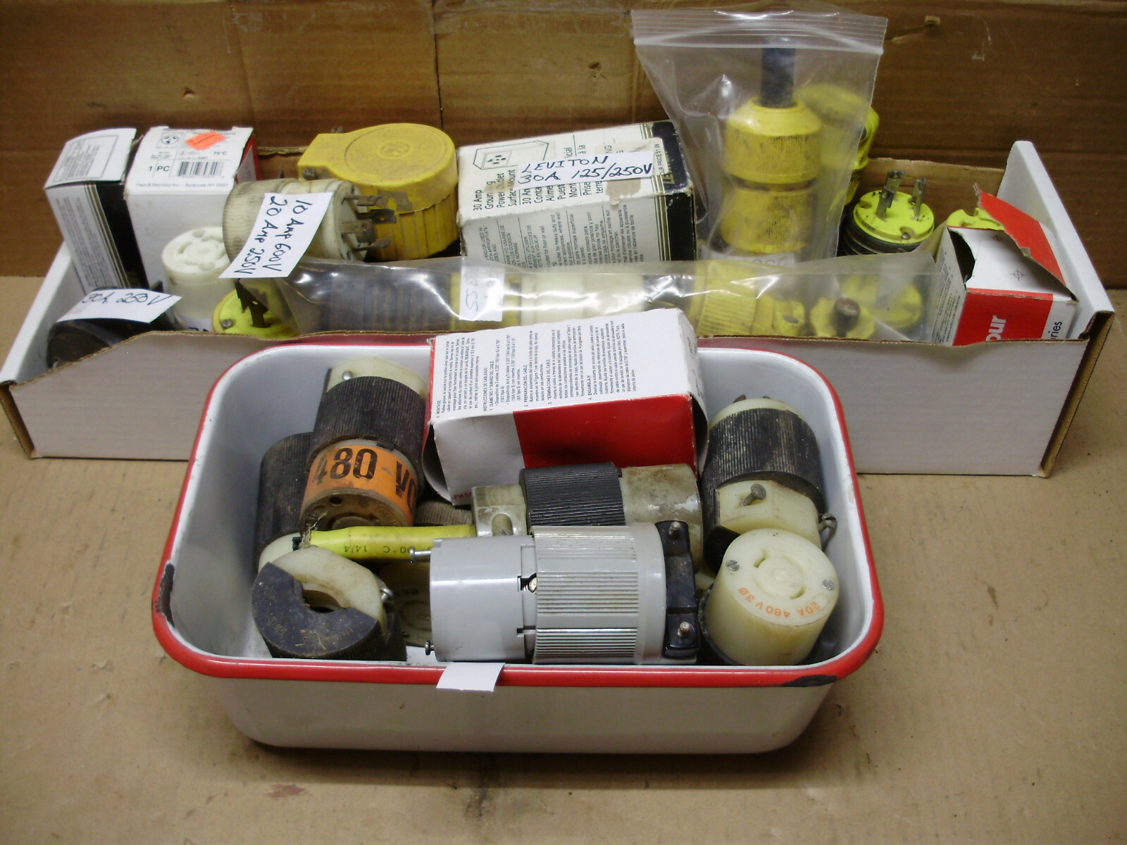 Cord Plugs & Connectors, Male & Female, Hubbell, Legrand, GE, Pass & Seymour