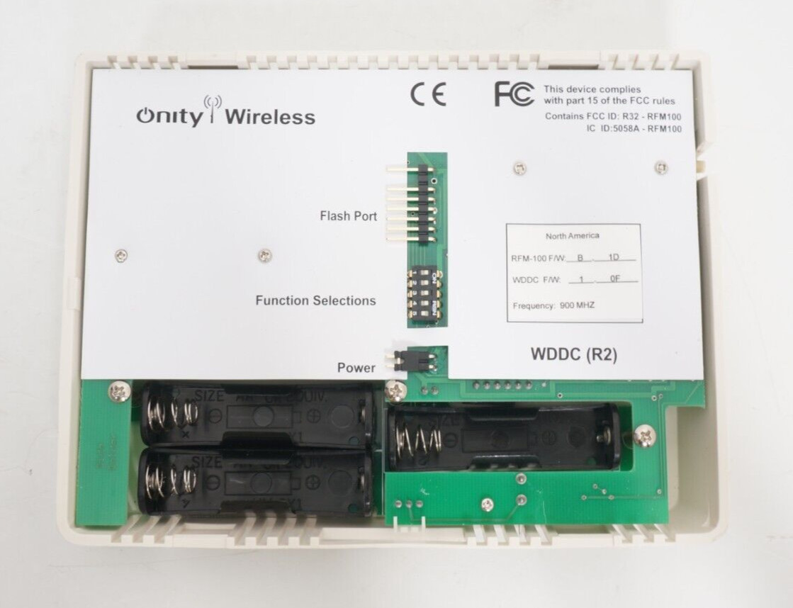 Onity SensorStat DDC II-F Onity Wireless WDDC (R2) Thermostat Control
