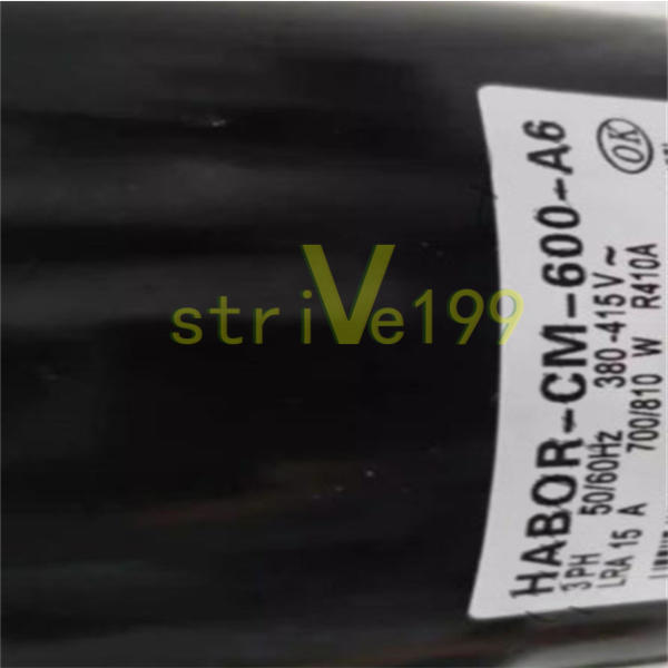 ONE for HABOR-CM-600-A6 3PH 50/60HZ 380-415V Oil cooling compressor NEW
