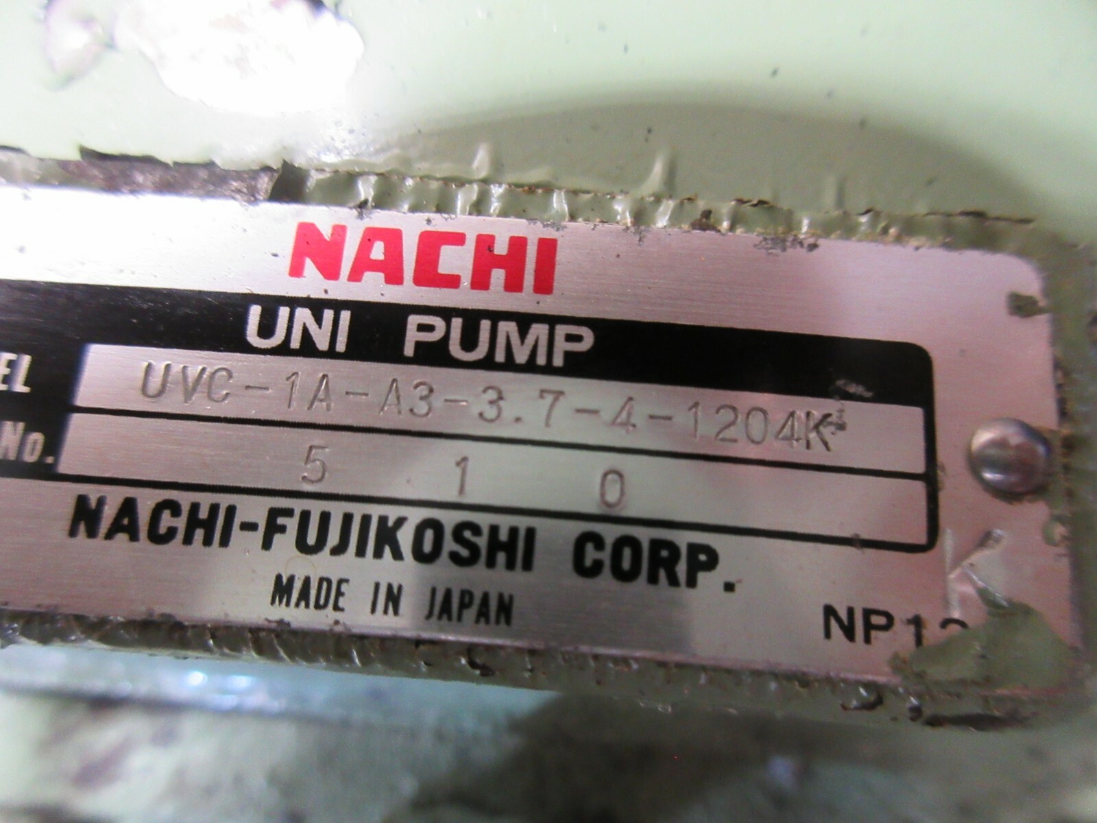 SPECIAL NACHI LTIS90-NR MOTOR VDC-1B-2A3-U-20 UVC-1A-A3-3.7-4-1204K OKUMA EACH 1