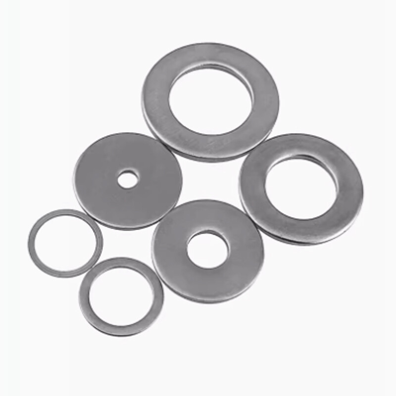 SUS 201 Stainless Steel – Flat Washers Gasket Rings Shim M3 M4 M5 M6 M8 M10 M12