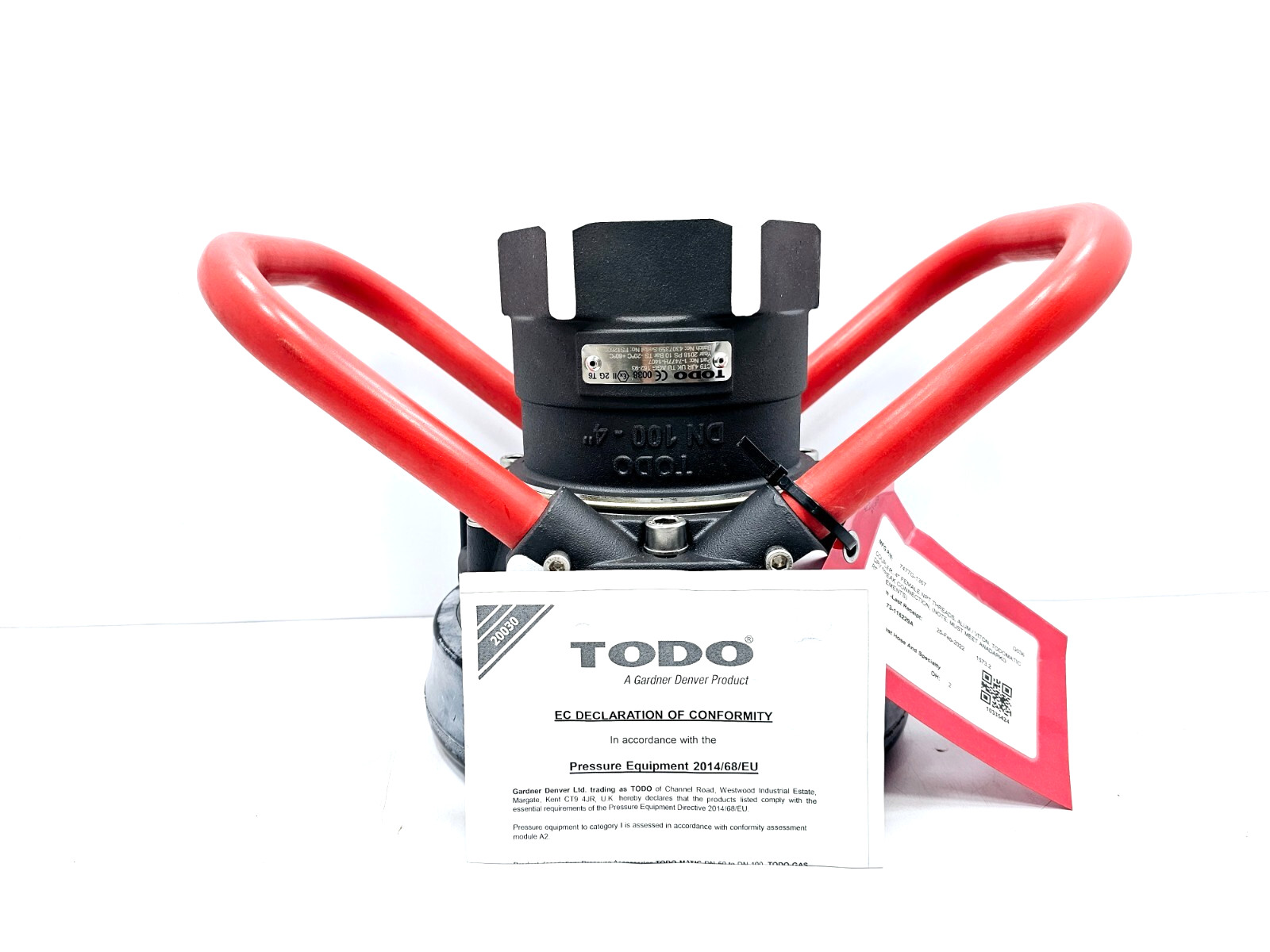 1-7477H-1407 TODO-MATIC HOSE UNIT 4″ (DN100, Ø 164 MM) THREADED
