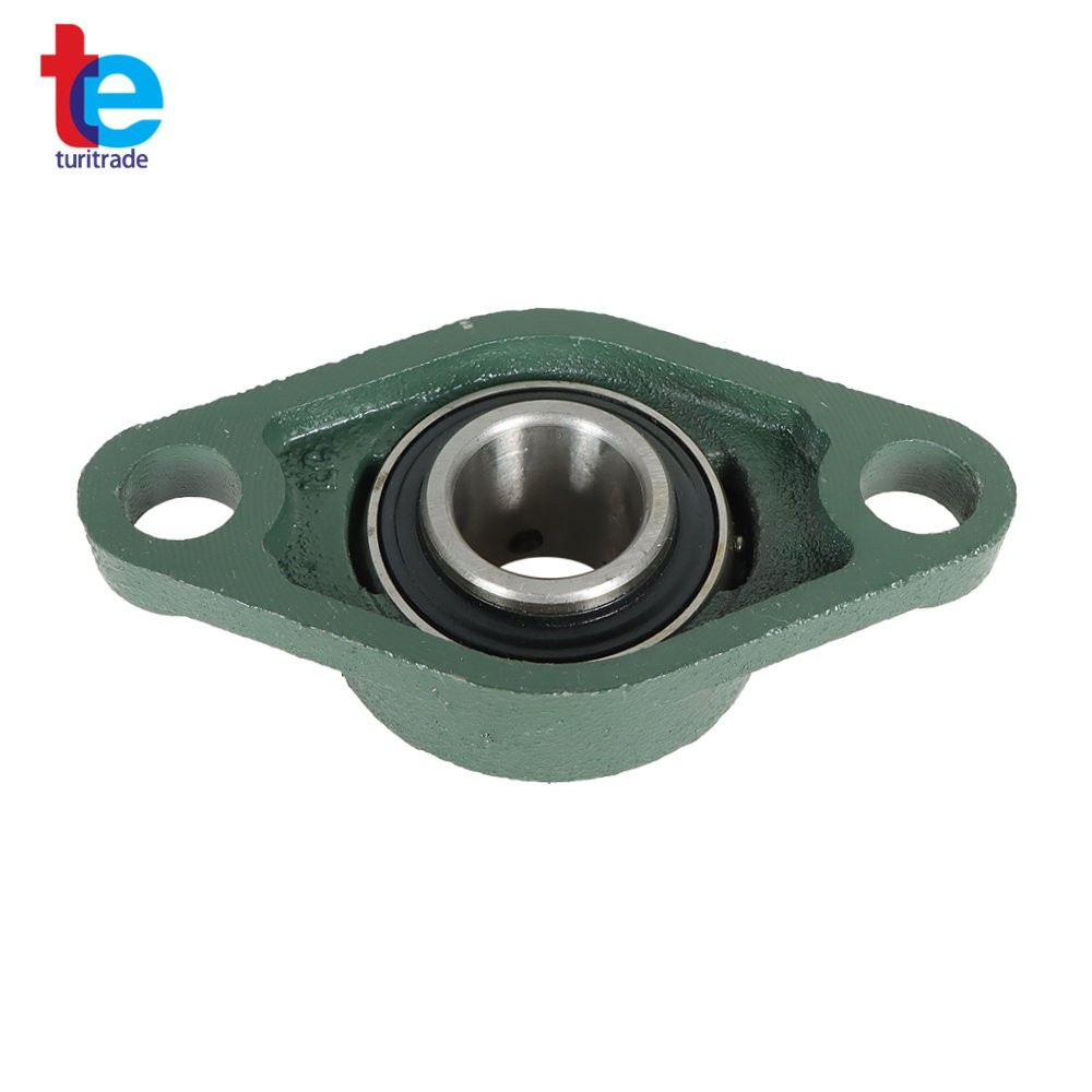10PCS UCFL205-16 Pillow Block Flange Bearing 1″ Bore 2 Bolt Solid Base New