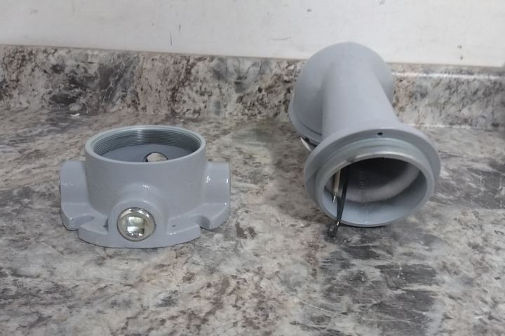 Appleton Electric AALB75 Wall Mount Hazardous Location Long Mounting Hood