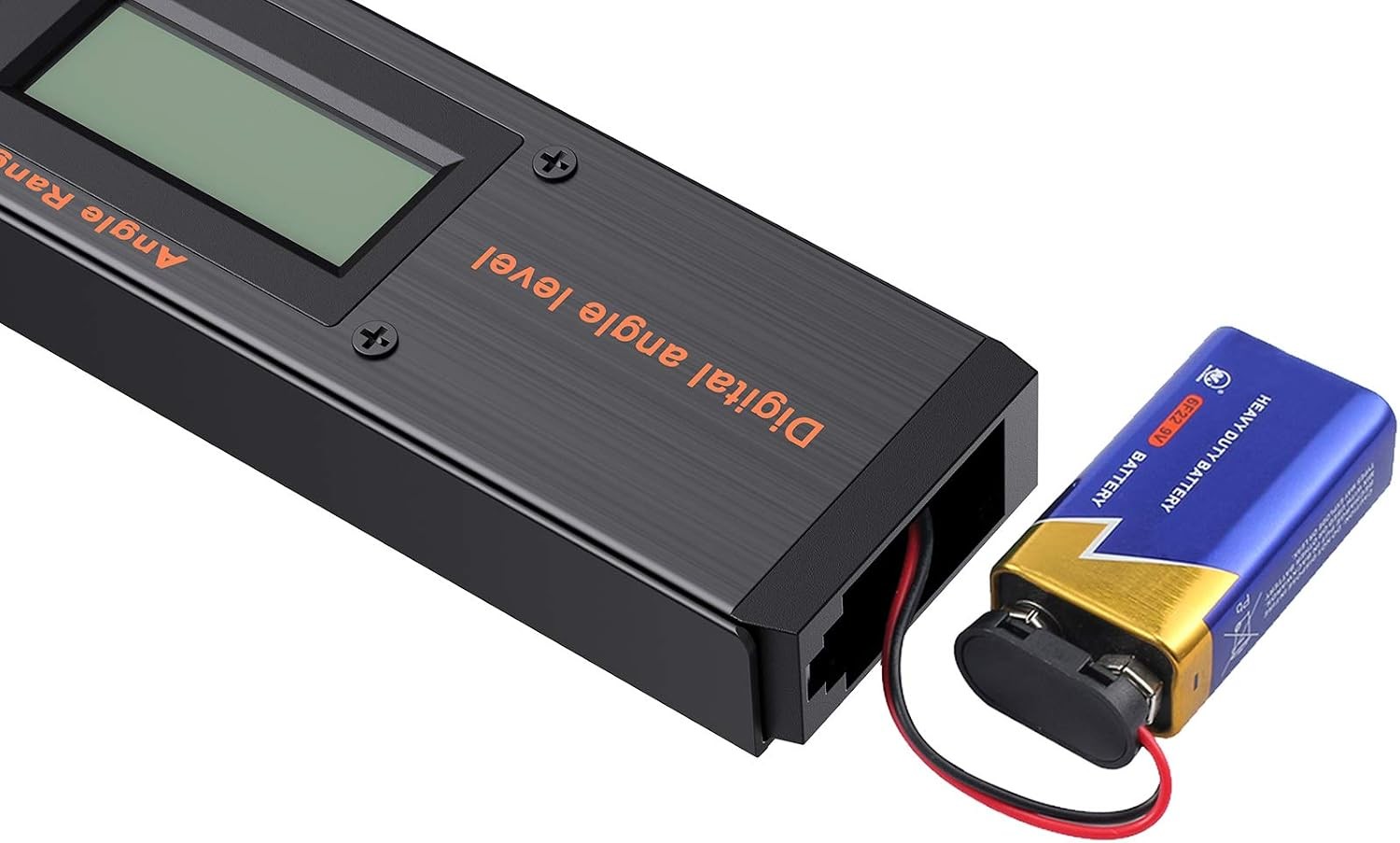 Aluminum Digital Angle Finder Protractor 225° 16 Inch Backlit LCD Digital with H
