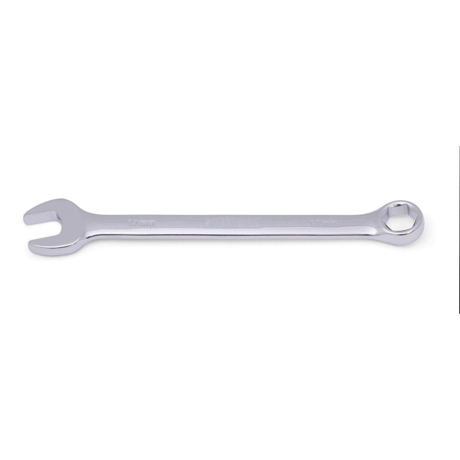 STEELMAN 17mm Combination Wrench with 6-Point Box End, 78342