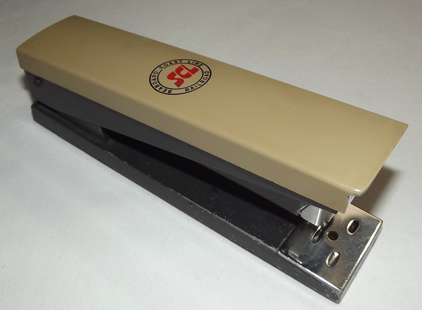 VINTAGE SEABOARD COAST LINE SCL RAILROAD STAPLER ACCO 30 HEAVY DUTY