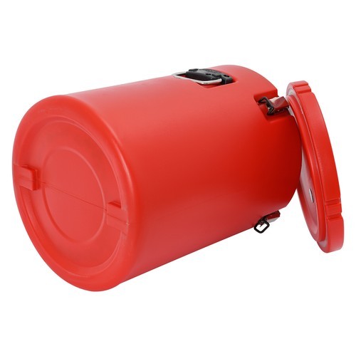 40L Commercial Soup Container Insulated Hot Cold Beverage Carrier Red