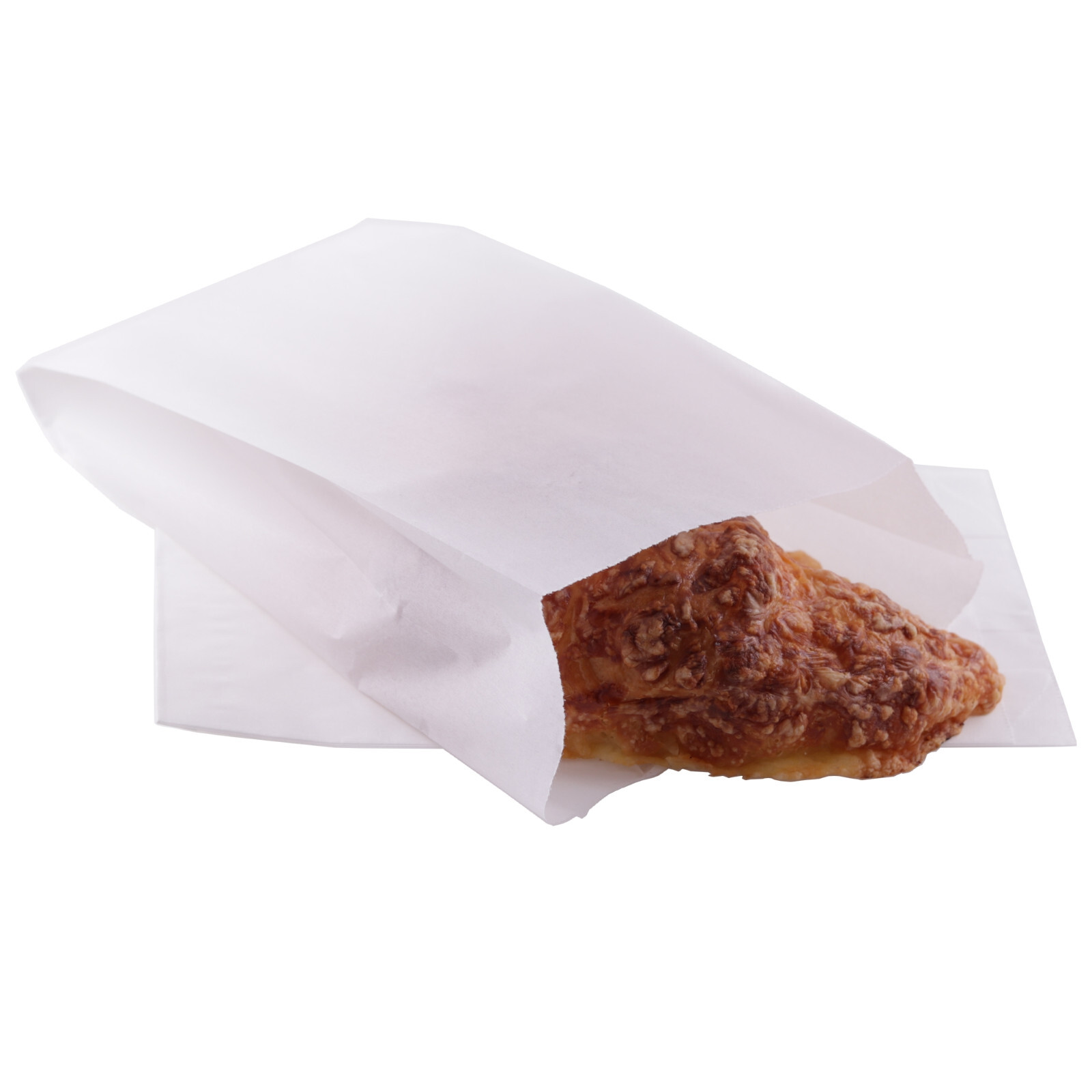 Papiertüten Weiss, Geschenktüten Papier, Kleine Krafttüten, Brottüten Brötchen