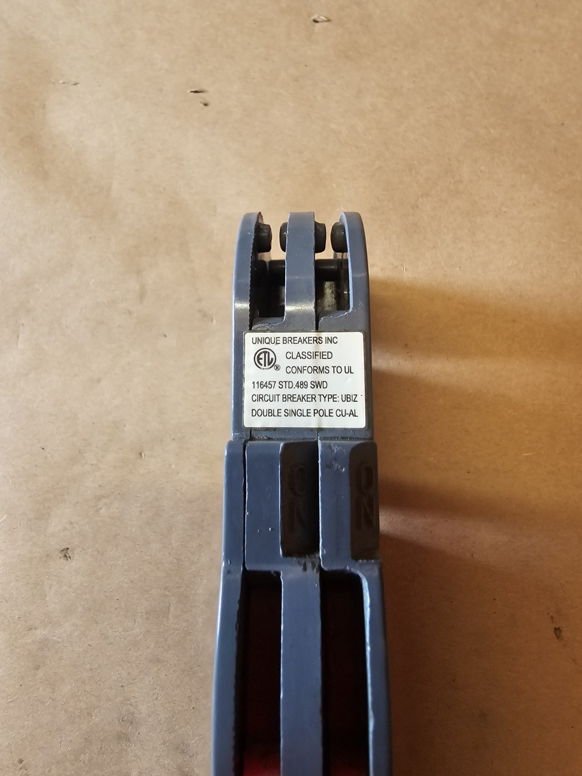 Connecticut Electric UBIZ2020 20/20 Twin Tandem Circuit Breaker Zinsco Style