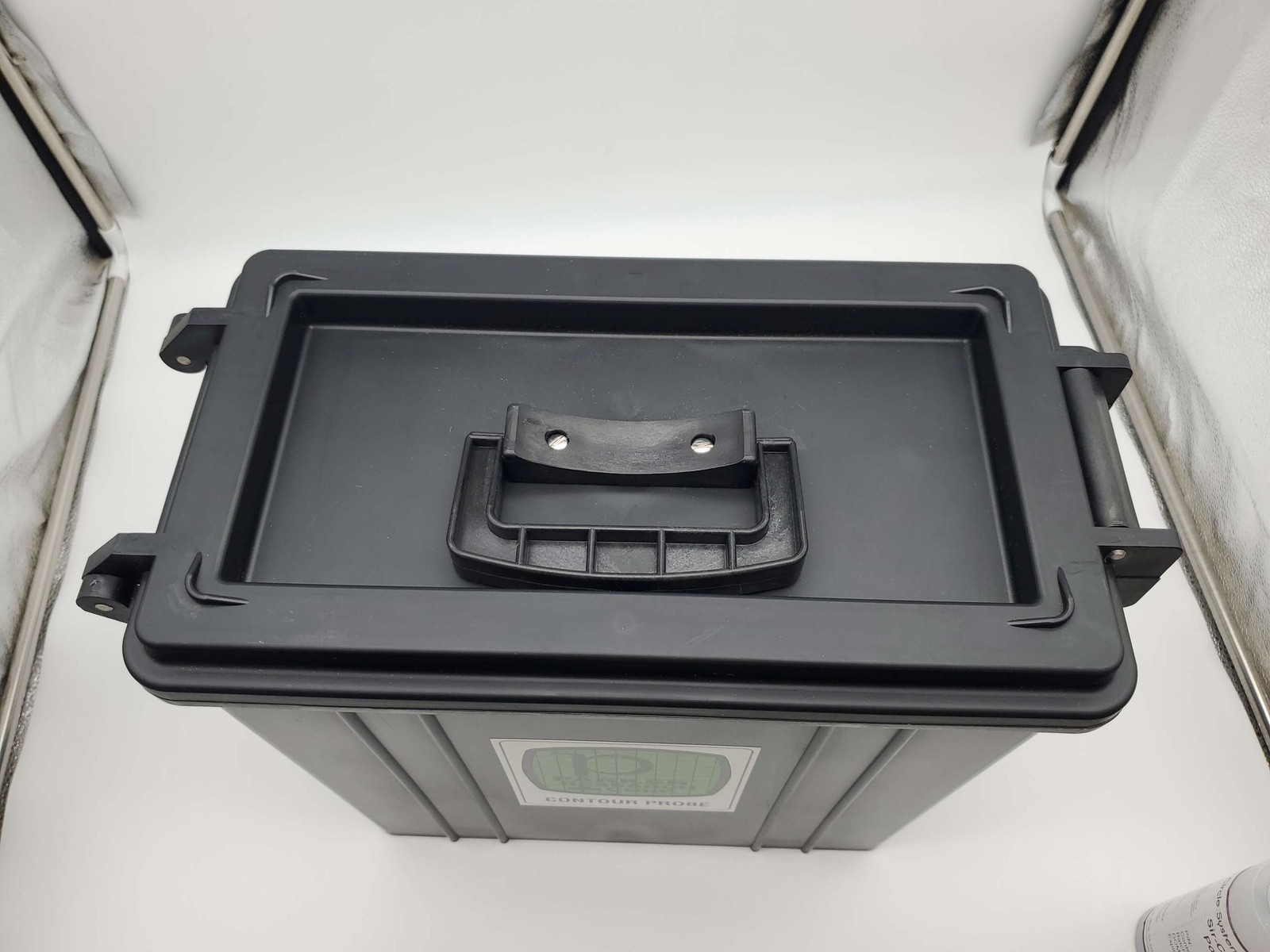 Parker Research Contour Probe Carrying Case Kit w/ Gray Magnetic Powder 14″ x 8″