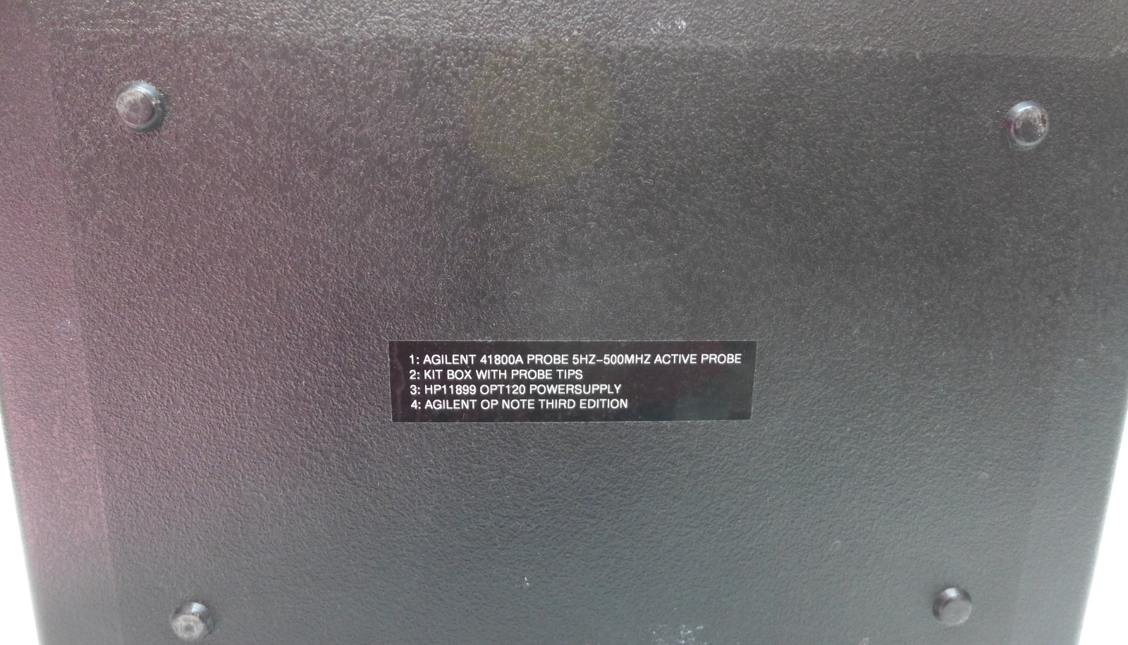 Agilent 41800A Active Probe 5 Hz to 500 MHz #3