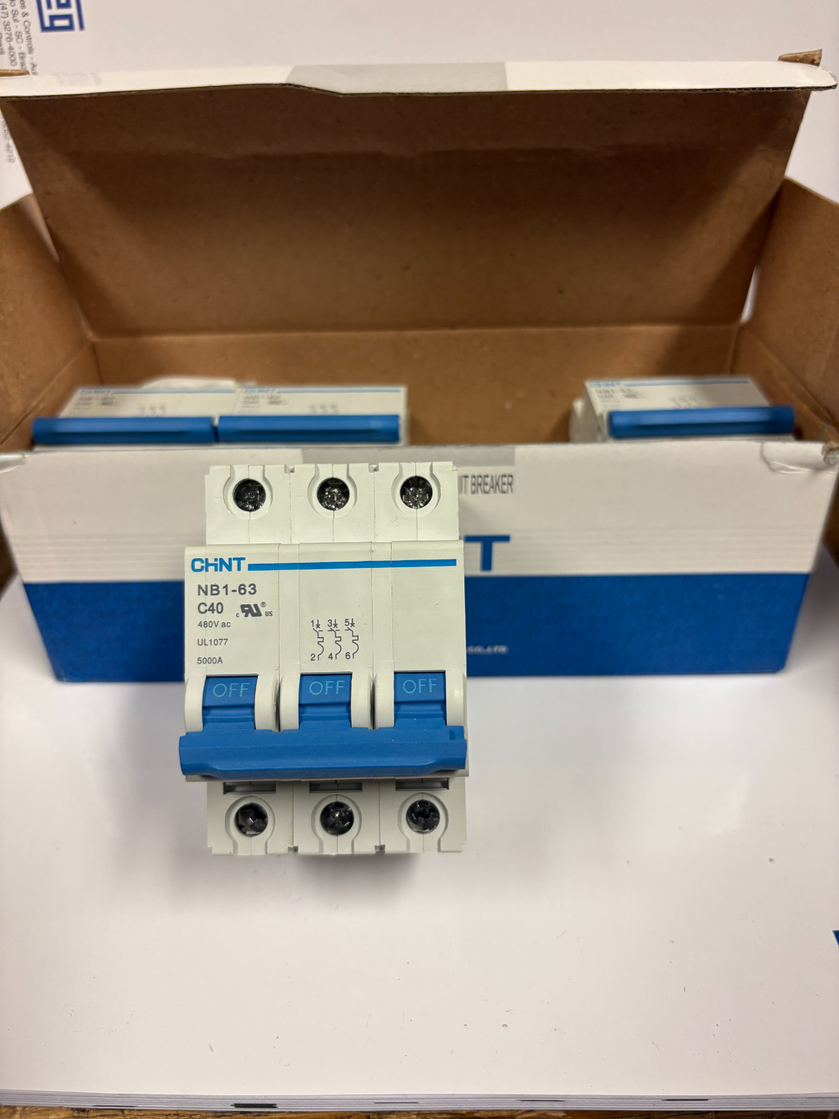 Breaker 40Amps 2pole DIN Rail Mounting (Solar/PV/Cooling/HVAC)
