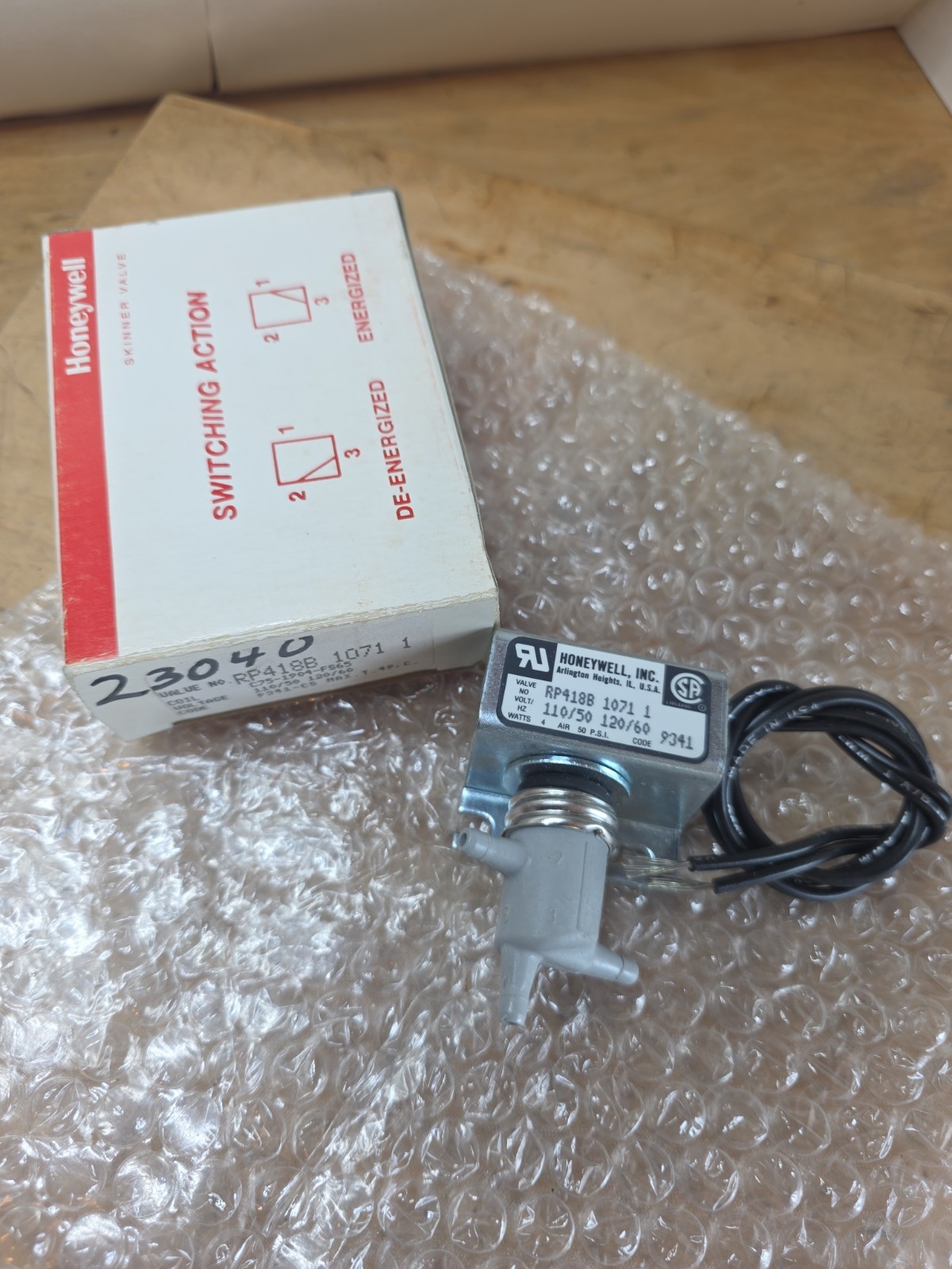 Honeywell RP418A 1107 1
