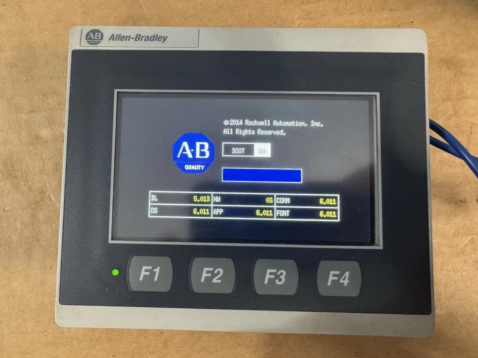 Allen Bradley 2711R-T4T PanelView 800 HMI