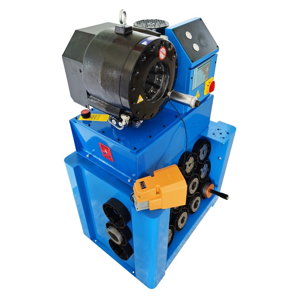Pipe Reducing Machine 0.55-2.72″Circular Tube Shrinking Machine Hose Clamping