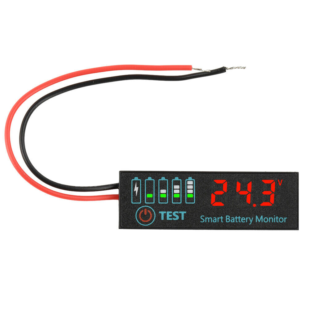 2X DC7-55V Li-ion Battery Level Indicator Tester LED Voltage Power Monitor new