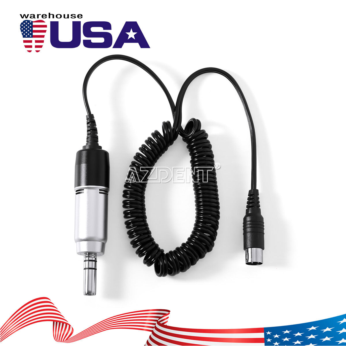 Dental Lab Micro Motor Machine/Polishing Handpiece/E-Type /100pc FG Diamond Burs
