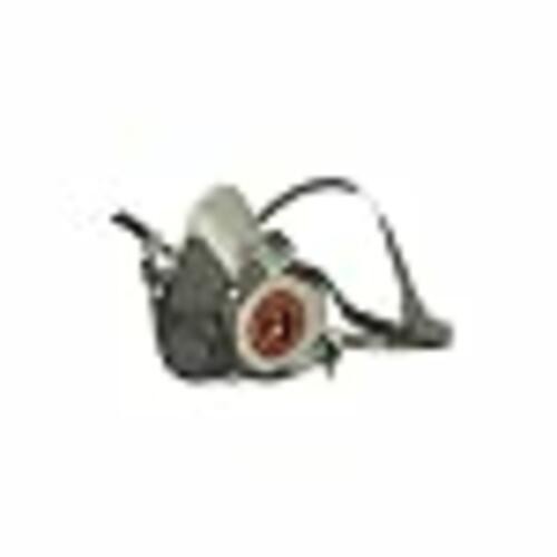 3M 6200 Reusable Respirator, NIOSH, Bayonet, 4-Point, Medium, (CASE OF 24)