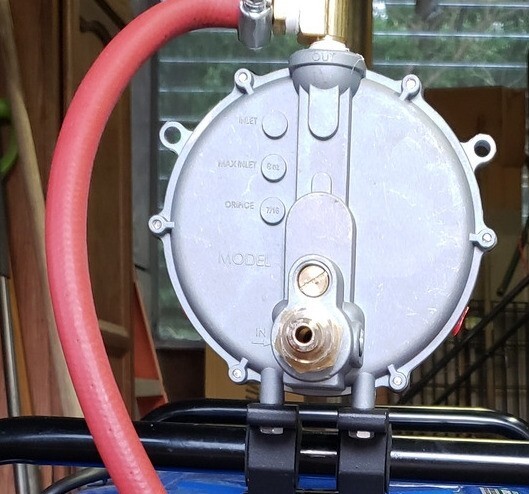Propane Natural Gas Conversion Generator Champion 201120 Ball Valve Bulkhead
