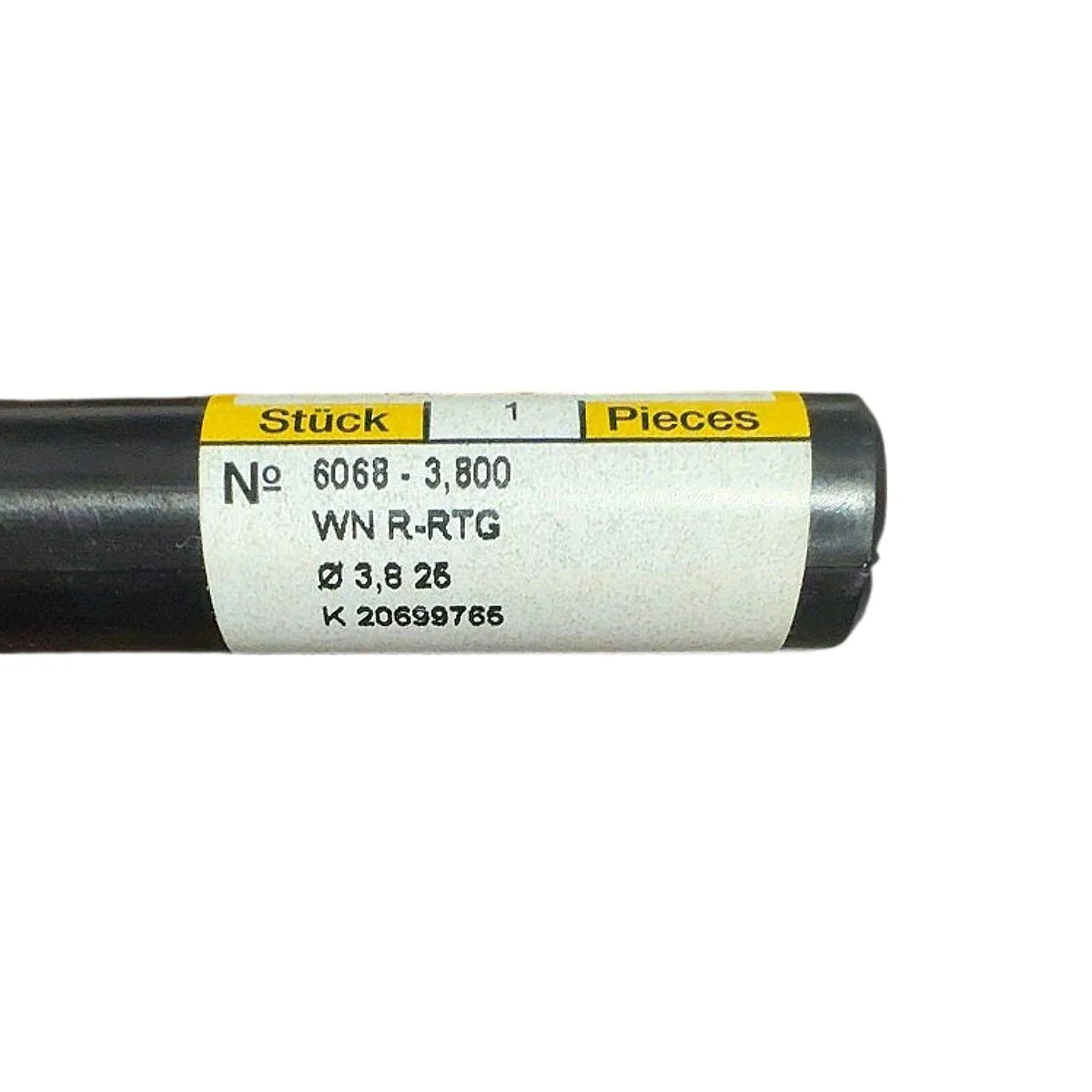 Guhring 6068-3.800 3.8mm WN R-RTG Ratiobohrer Solid Carbide Straight Flute Drill