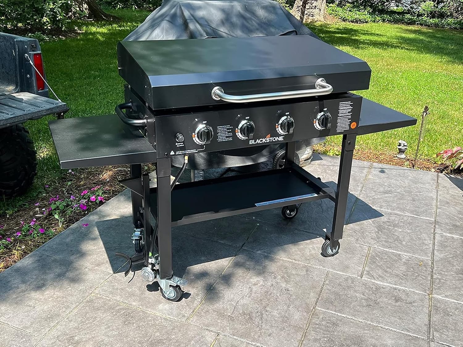 Griddle Lid Back-hinged Design for 36″ Blackstone Griddle,Nexgrill,Member Mark G