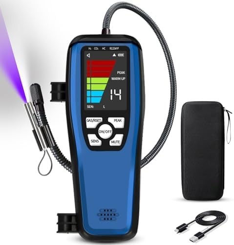 Refrigerant Leak Detector, ALD-200 3-In-1 Freon Leak Detector Tester A1 A2L A3