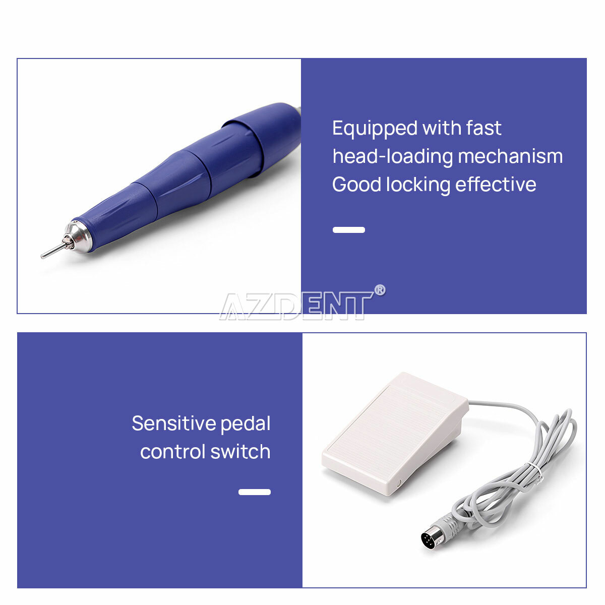 Dental Lab Marathon Electric Micromotor Polishing Unit 40K rpm Motor Handpiece