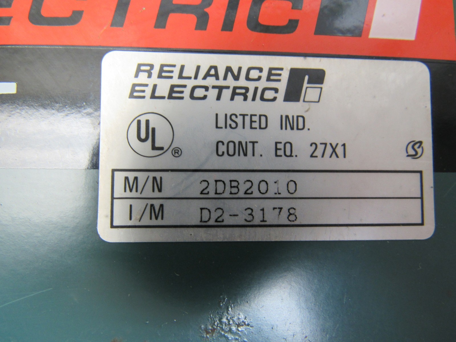 RELIANCE 2DB2010 AC VS DRIVE DYNAMIC BRAKE UNIT 7.5-10HP ***XLNT***