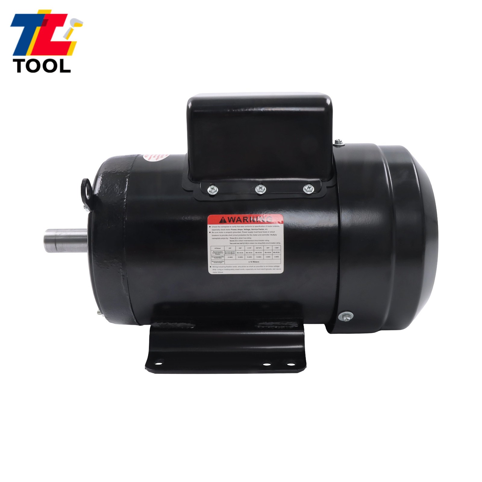 Farm Duty 3HP Motor 1800 RPM TEFC 184T 1 Phase 208/230V 60Hz Reversible