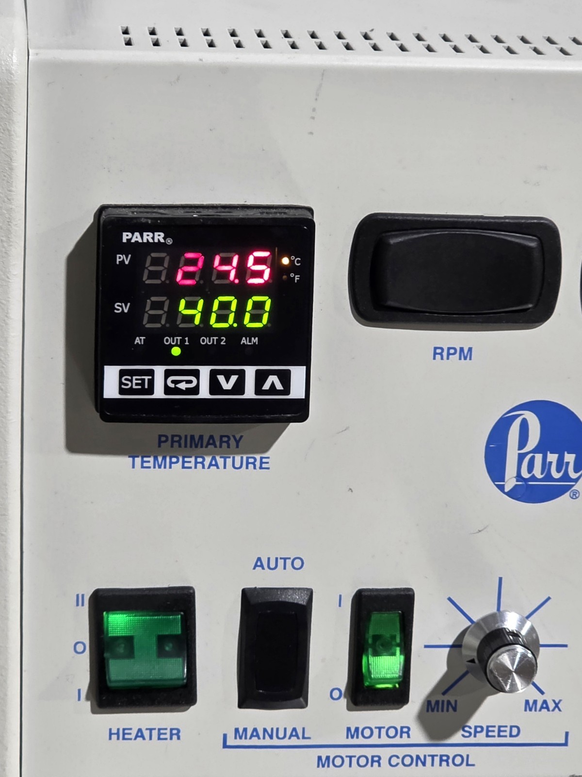Parr 4530 Floor Standing Pressure Reactor Model 4534 w/ 4848 Controller & Heater