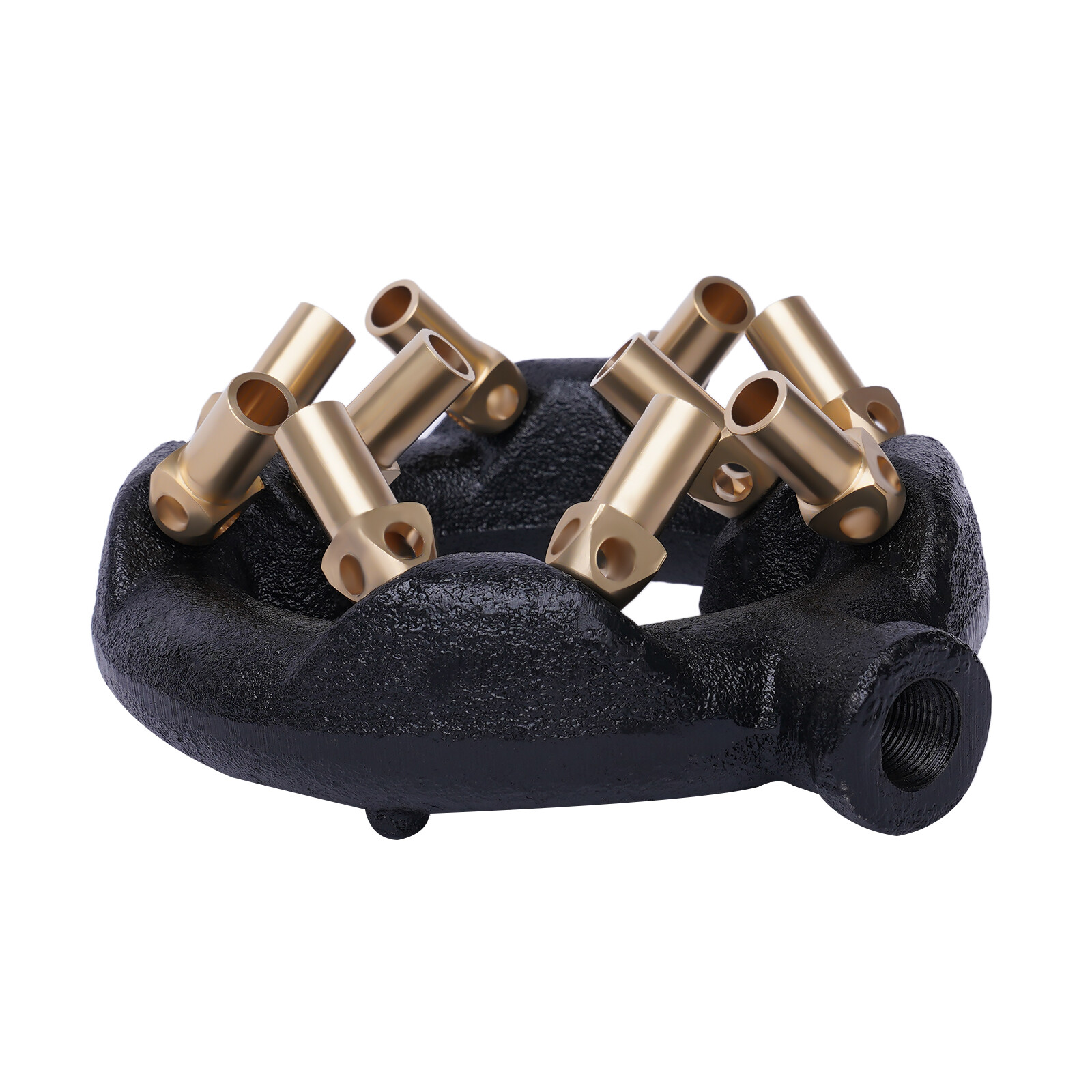 10-Head Jet Burner for Wok Cooking, 80,000 BTU Natural Gas Burner