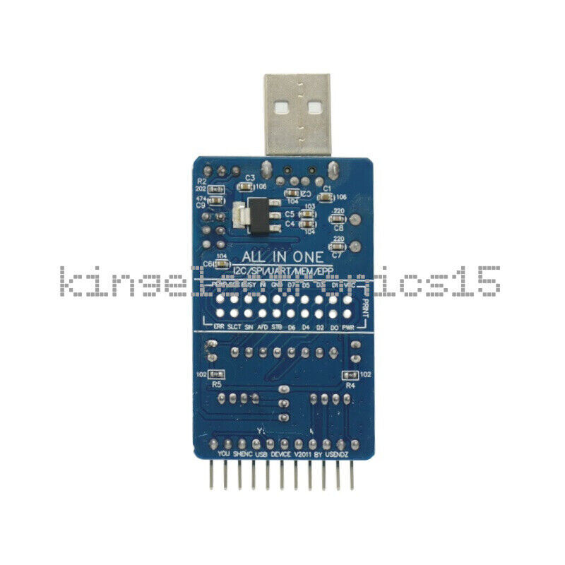 ALL IN 1 Multifunctional USB to SPI/I2C/IIC/UART/TTL/ISP serial Adapter