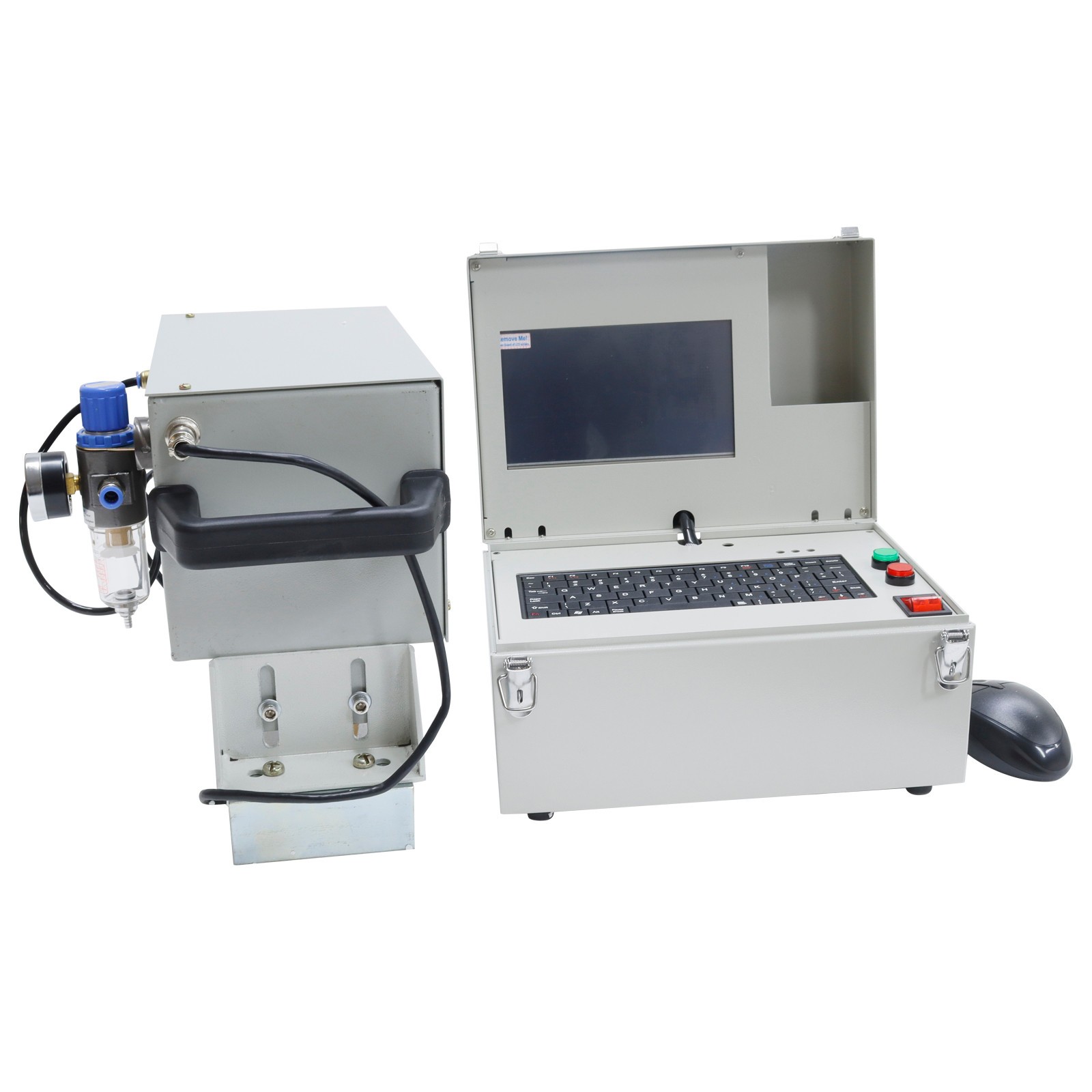 110V300W Metal Marking Engraving Machine5.1×1.9in Markingsize Pneumatic Engraver
