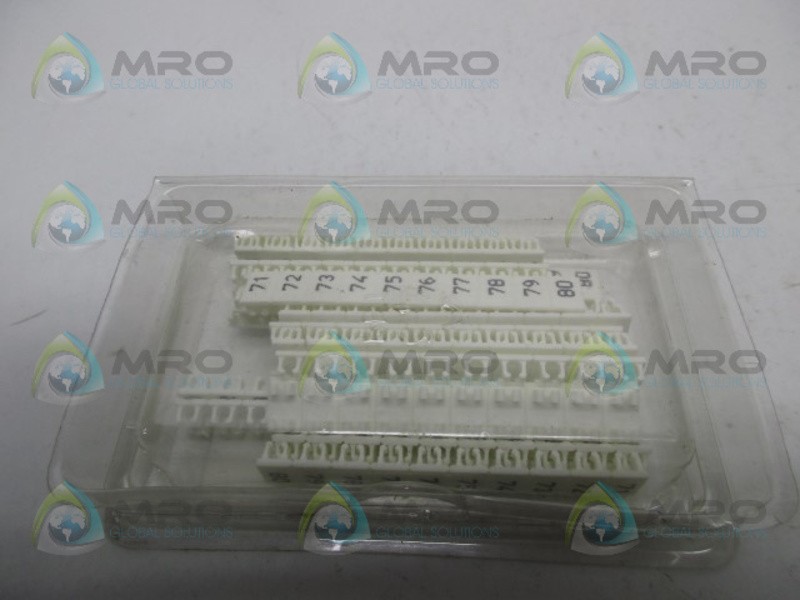 WIELAND 04.846.0853.0 9705A/6/10 B 71-80 (PKG OF 25) NSMP