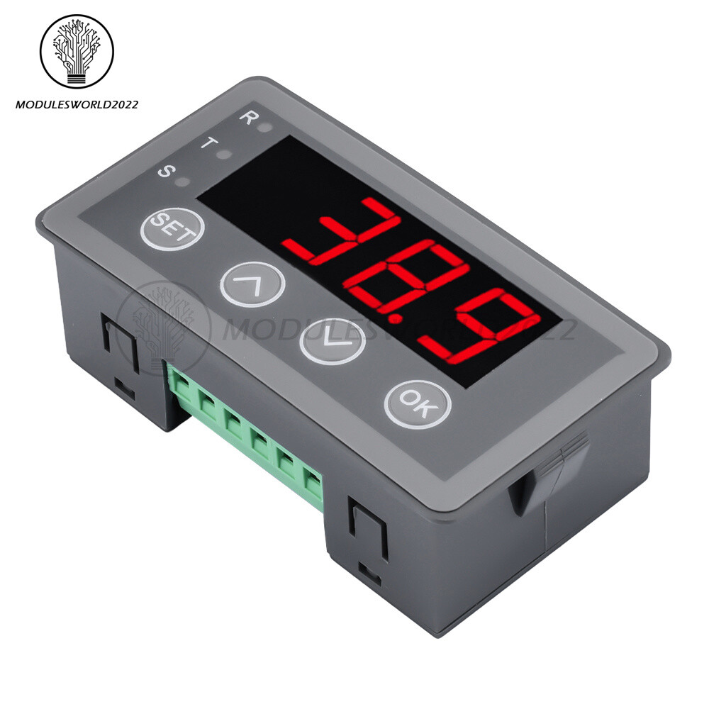 DC 6/8-25V 40/50mA 0.56″ 4-digit Tube Potentiometer Sensor Digital Display Meter