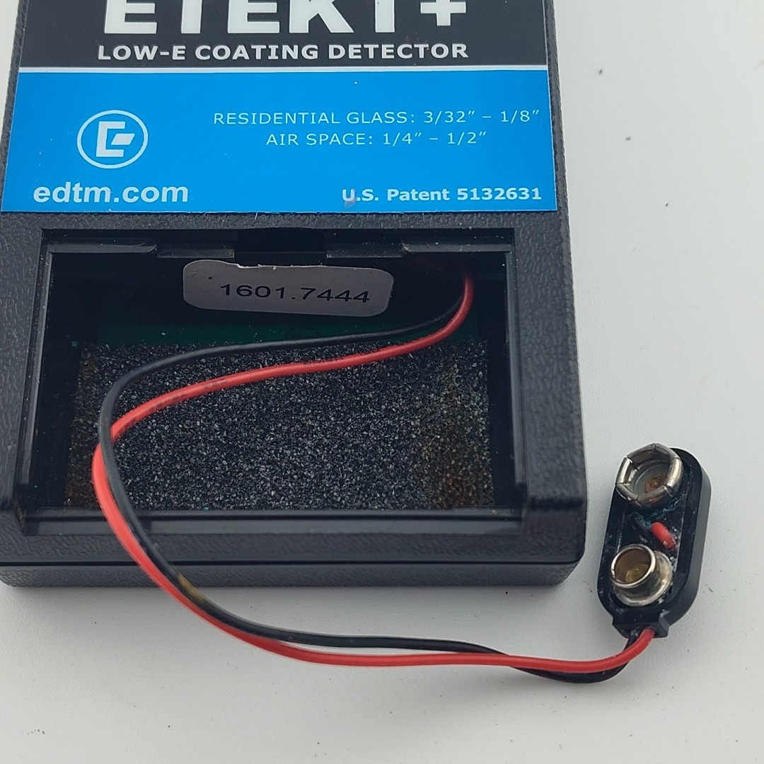 EDTM ETEKT+ (AE1601) Low-E Detector Handheld, Battery-Powered