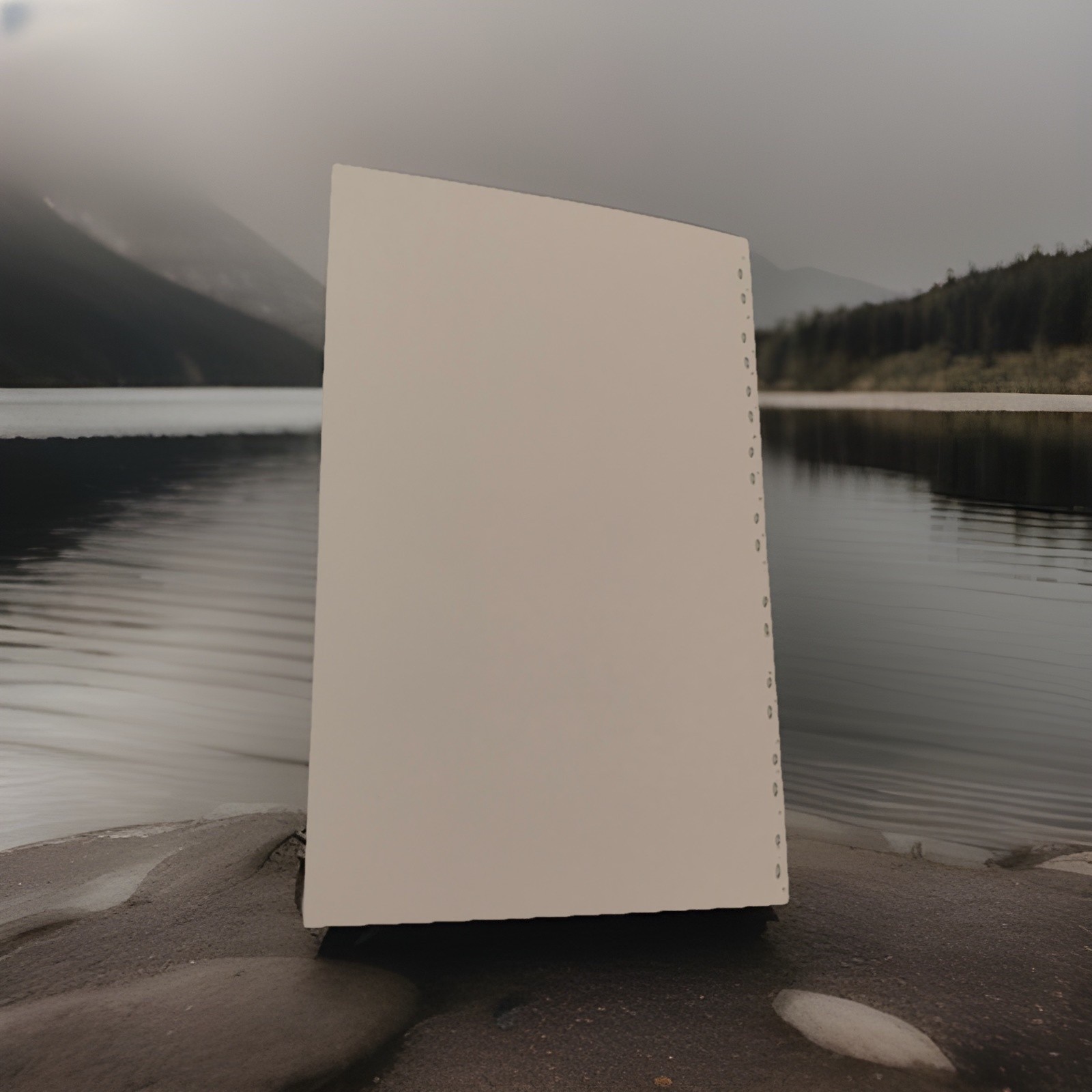 Alpine Meadow Handmade Notebook – Nature-Inspired Blank Lined Journals 2 Sets