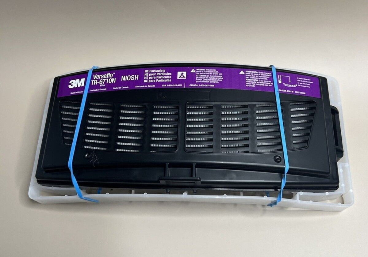 3M Versaflo TR-6710N High Efficiency Filter For TR-600 PAPR Good till 01/2026