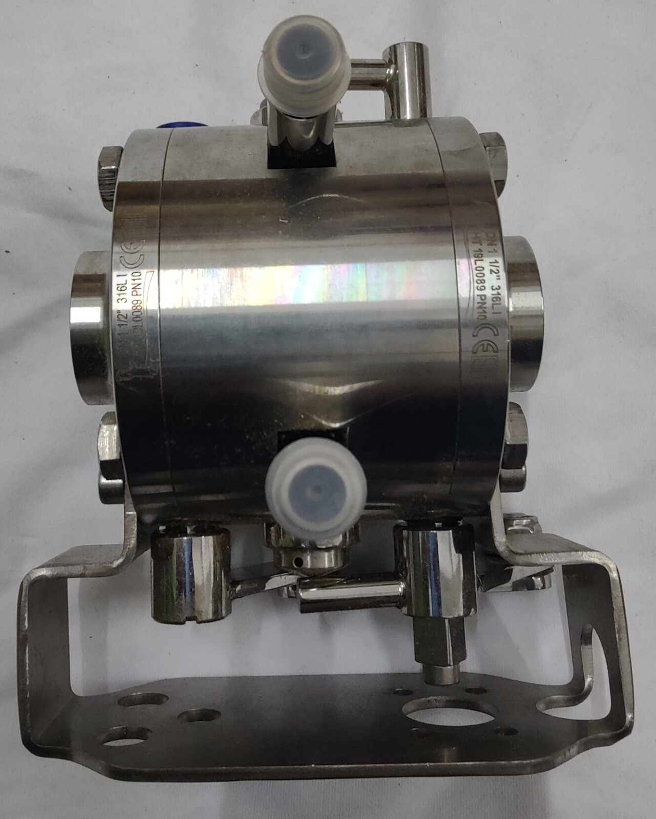 INOXPA V4826-000652038 Butterfly Valve Double with Leakage Detector 316L 1 1/2″